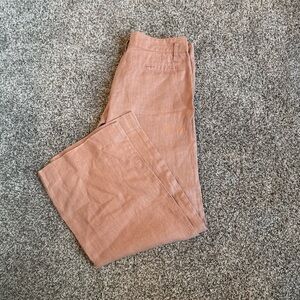 Tan Linen Women’s Pants